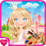 icon Coloring Games : Princess for iball Slide Cuboid