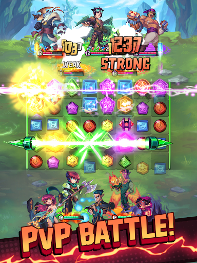 Puzzle Brawl: Match 3 PvP RPG