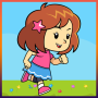 icon Super Girl Runner