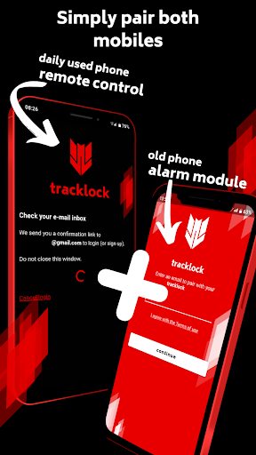 GPS Alarm tracklock - control