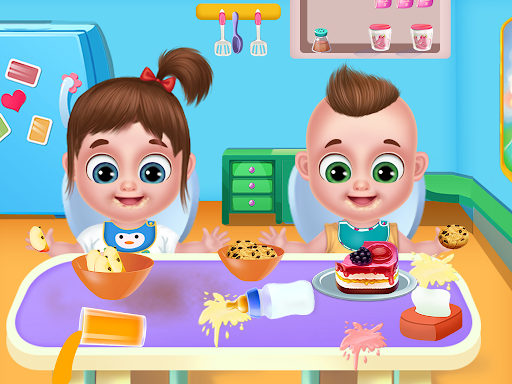 Twins babysitter daycare games