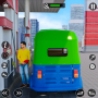 icon Offroad Tuk Tuk Auto driver 3D