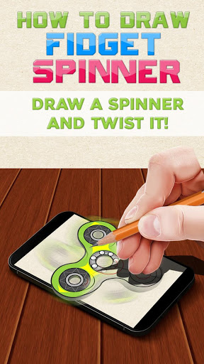 How to Draw Fidget Spinner