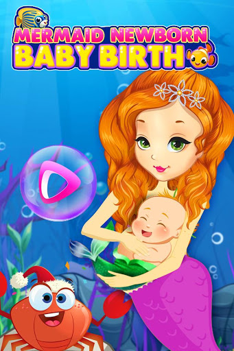 Pregnant Mermaid Newborn Baby