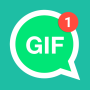 icon Whats a Gif - GIFS Sender(Saver,Downloader, Share)
