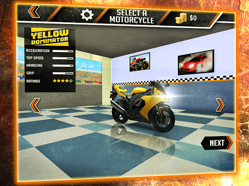 3D Motorcycle Racing Challenge