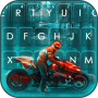 icon Moto Racer Keyboard Background for Samsung Galaxy Note 10 1