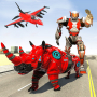 icon Rhino Robot Games - Transform Robot War