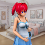 icon Anime Pregnant Mom Life 3D
