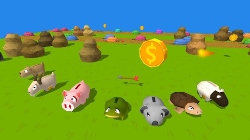 Mega Toys Farm Animals 3D Jumping Game