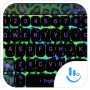 icon Keyboard Theme Leopard Neon