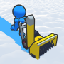 icon Snow shovelers - simulation for iball Slide Cuboid