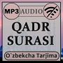 icon Qadr surasi audio mp3, tarjima matni
