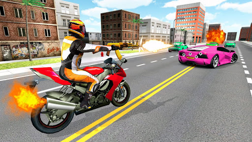 Crazy Moto: Bike Shooting Game