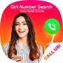 icon Girl Mobile Number Prank - Random Girls Video Chat