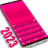 icon Keyboard Color Pink Theme .