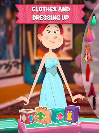 Hair Salon & Dress Up Girls 5+