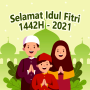 icon Idul Fitri Greeting Cards