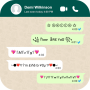 icon Chat Styles Fonts for Whatsapp