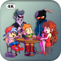 icon Friday Night Funkin Music HD Wallpaper for Samsung Galaxy Note 10 1