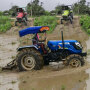 icon Indian Tractor Farming Drive