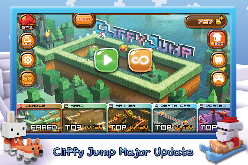 Cliffy Jump : Heroes never die
