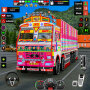 icon Indian Truck Cargo Driving 3D