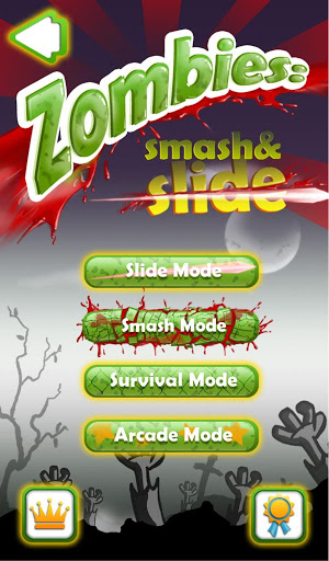 Zombies: Smash & Slide