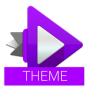 icon Rocket Player Light Purple Theme