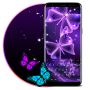 icon Purple Butterfly Keyboard