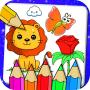 icon Drawing and Coloring Book Game for Samsung S5830 Galaxy Ace
