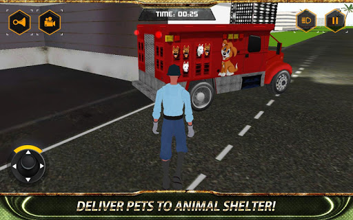 Crazy Dog Animal Transport 3D