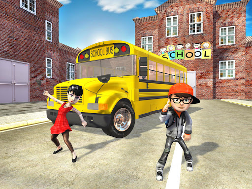 Crazy School Bus Transport Sim