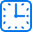 icon Square Analog Clock-7 3.0
