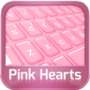 icon Keyboard Pink Hearts