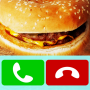 icon Fake Call Burger Game