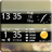 icon Smoked Glass Digital Weather Clock Small 4.2.4