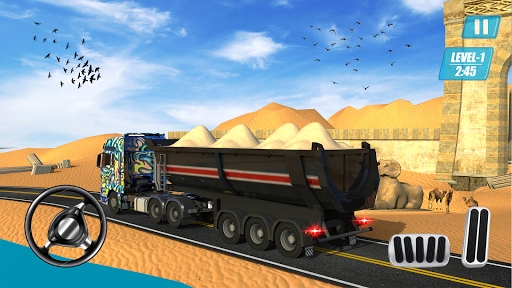 Grand Euro Truck Simulator: Car Driving Games 2021