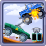 icon Two players game - Crazy racing via wifi (free)