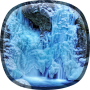 icon Frozen Waterfall HD Wallpaper