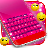 icon Keyboard Color Pink Theme 1.224.1.86