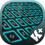 icon Neon Teal Keyboard