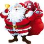 icon Christmas Santa n Gifts for Samsung Galaxy J2 DTV