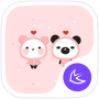 icon Lovely Panda Theme