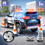 icon Police Car Parking : Car Games for LG Q6a